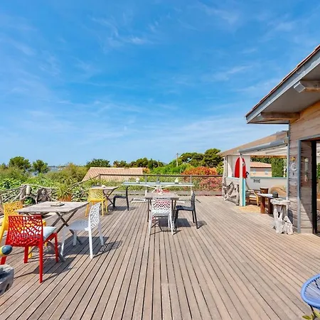 3 Chambres, Vue Mer, Premiere Ligne, Piscine, A Pieds Villa Hyères
